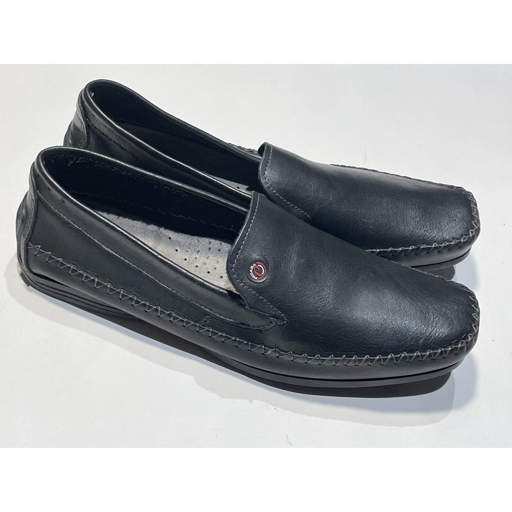 Pegada Mens Comfortable Leather Loafers Shoes Made In Brazil Size 13.5